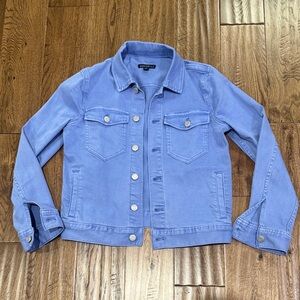 J Crew periwinkle Denim Jacket Sz XS